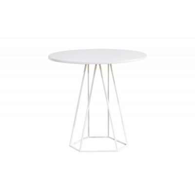 Стол Лайт d80 белый